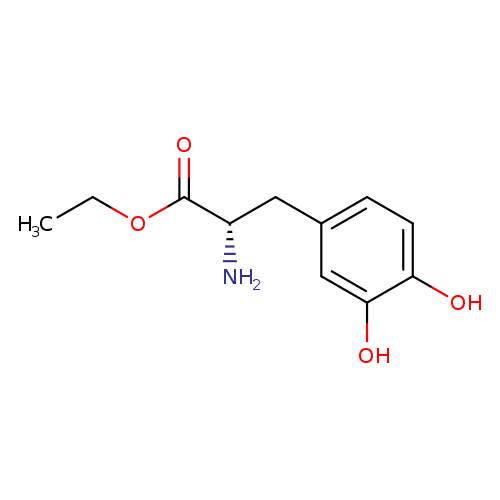 ethyl (2S)-2-amino-3-(3，4-dihydroxyphenyl)propanoate