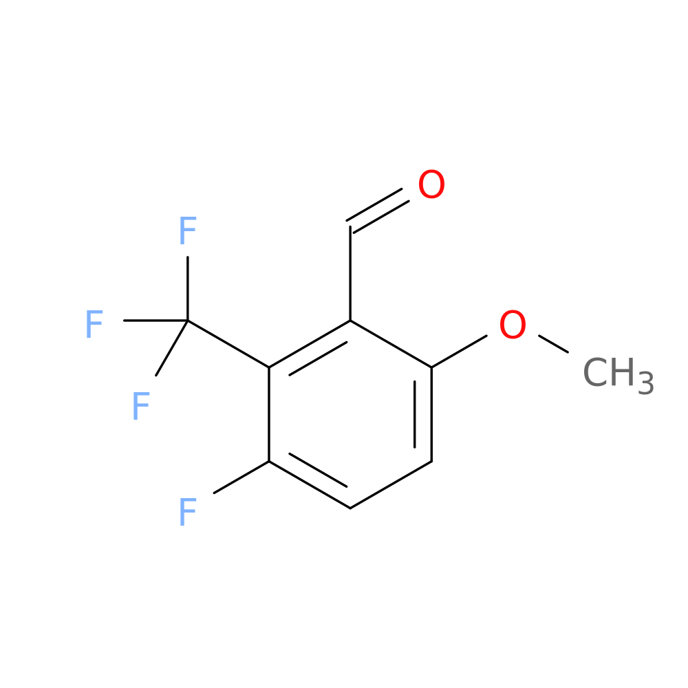 3-Fluoro-6-methoxy-2-(trifluoromethyl)benzaldehyde