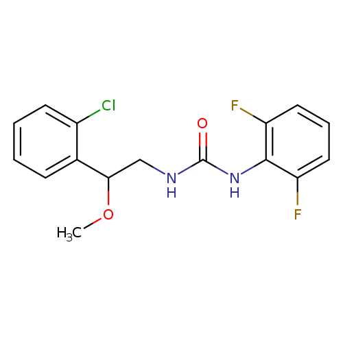3-[2-(2-chlorophenyl)-2-methoxyethyl]-1-(2,6-difluorophenyl)urea