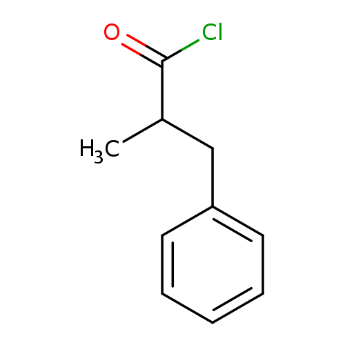 2-methyl-3-phenylpropanoyl chloride