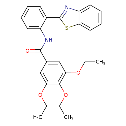 N-[2-(1,3-benzothiazol-2-yl)phenyl]-3,4,5-triethoxybenzamide