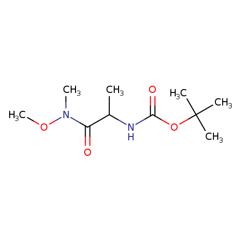 Carbamic acid, N-[2-(methoxymethylamino)-1-methyl-2-oxoethyl]-, 1,1-dimethylethyl ester