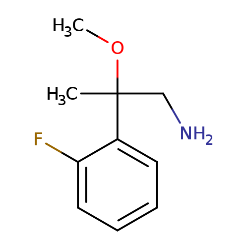 2-(2-fluorophenyl)-2-methoxypropan-1-amine