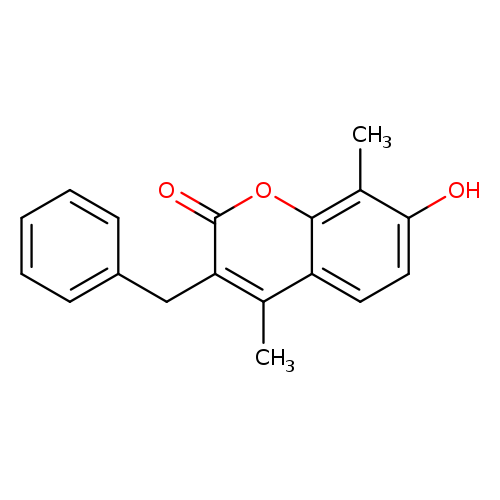 3-Benzyl-7-hydroxy-4,8-dimethyl-2h-chromen-2-one