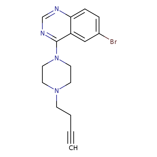 6-bromo-4-[4-(but-3-yn-1-yl)piperazin-1-yl]quinazoline