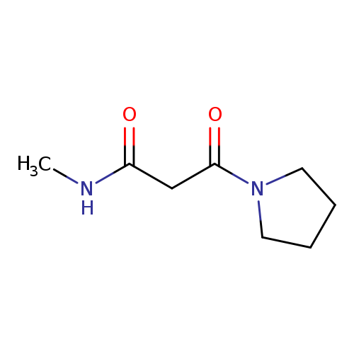 N-methyl-3-oxo-3-(pyrrolidin-1-yl)propanamide
