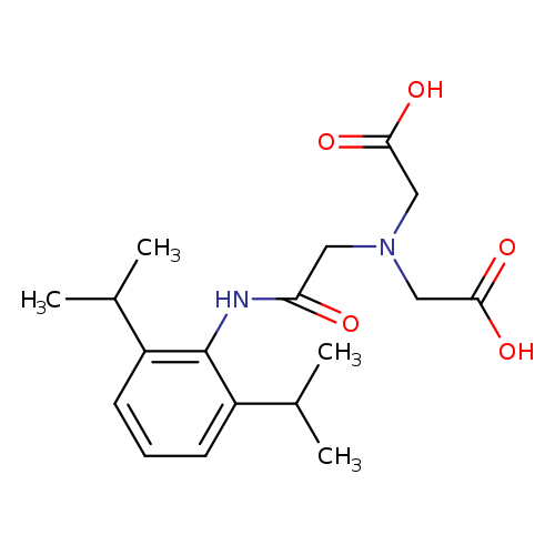 N-[[2,6-Diisopropylphenylcarbamoyl]methyl]imino_x000D_
diacetic acid