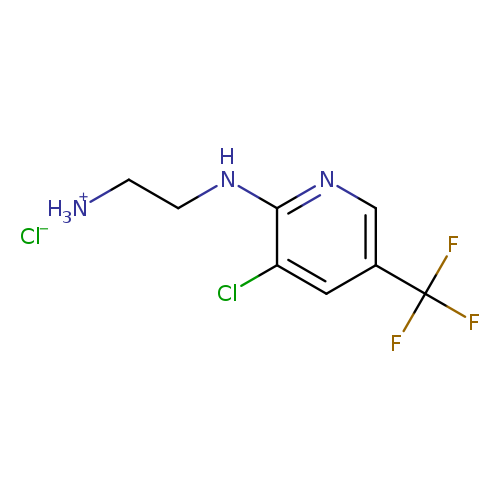 N1-[3-chloro-5-(trifluoromethyl)pyridin-2-yl]ethane-1,2-diamine hydrochloride