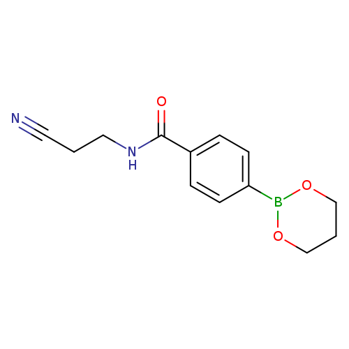 N-(2-Cyanoethyl)-4-(1,3,2-dioxaborinan-2-yl)benzamide