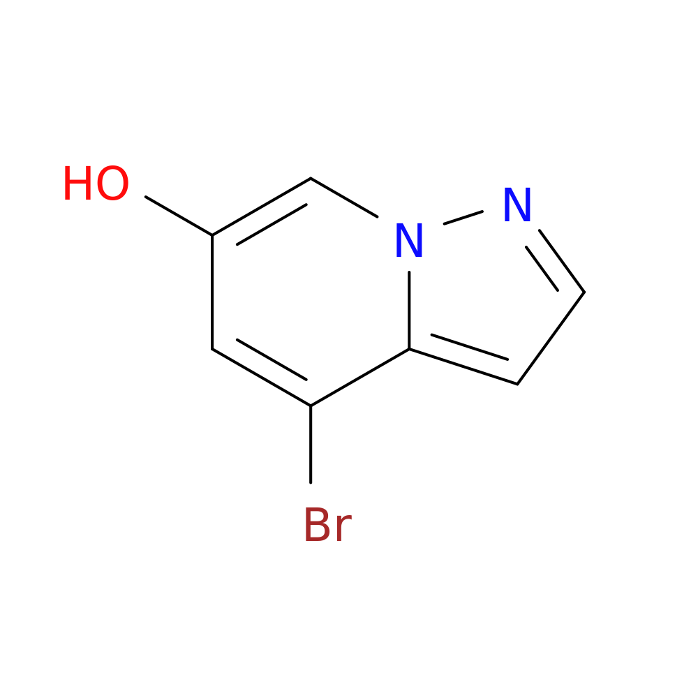 4-bromopyrazolo[1,5-a]pyridin-6-ol
