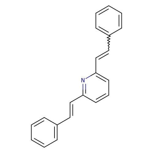 Pyridine, 2,6-bis[(1E)-2-phenylethenyl]-
