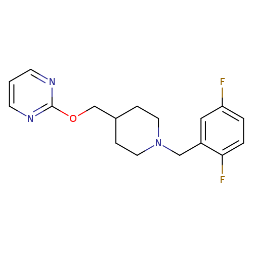 2-({1-[(2,5-difluorophenyl)methyl]piperidin-4-yl}methoxy)pyrimidine