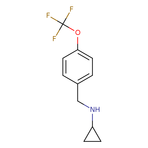 N-{[4-(trifluoromethoxy)phenyl]methyl}cyclopropanamine