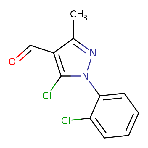 5-CHLORO-1-(2-CHLOROPHENYL)-3-METHYL-1H-PYRAZOLE-4-CARBOXALDEHYDE