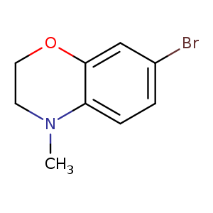 7-Bromo-4-methyl-3,4-dihydro-2H-1,4-benzoxazine