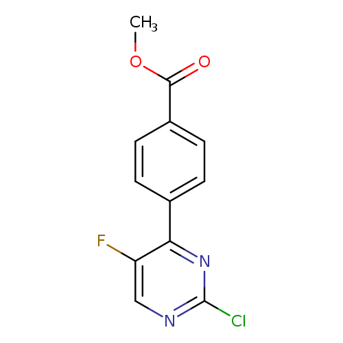 Methyl4-(2-Chloro-5-fluoro-4-pyrimidinyl)benzoate