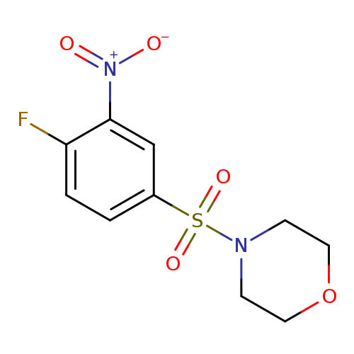 4-[(4-Fluoro-3-nitrobenzene)sulfonyl]morpholine