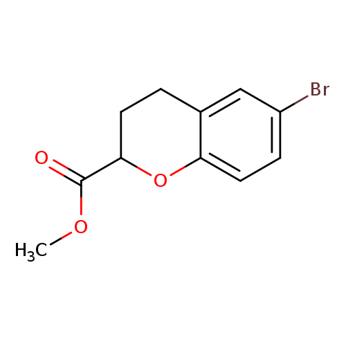 methyl 6-bromo-3,4-dihydro-2H-1-benzopyran-2-carboxylate