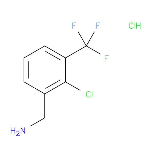 (2-Chloro-3-(trifluoromethyl)phenyl)methanamine hydrochloride