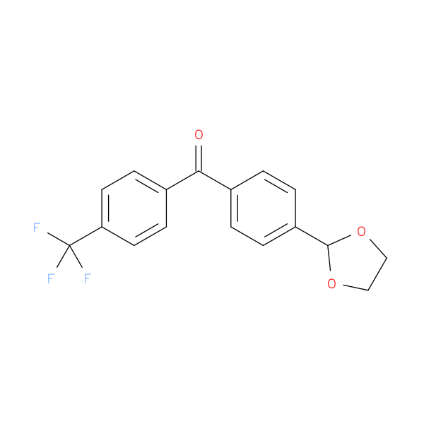 4-(1,3-Dioxolan-2-yl)-4'-trifluoromethylbenzophenone