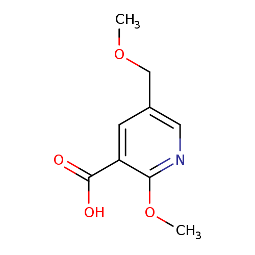 2-methoxy-5-(methoxymethyl)pyridine-3-carboxylic acid