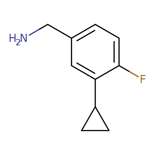 (3-Cyclopropyl-4-fluorophenyl)methanamine