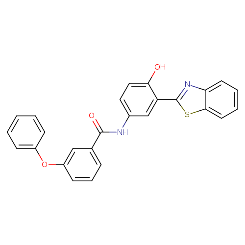 N-[3-(1,3-benzothiazol-2-yl)-4-hydroxyphenyl]-3-phenoxybenzamide