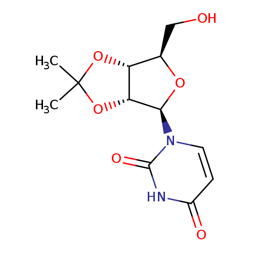 1-((3AR,4R,6R,6aR)-6-(hydroxymethyl)-2,2-dimethyltetrahydrofuro[3,4-d][1,3]dioxol-4-yl)pyrimidine-2,4(1H,3H)-dione