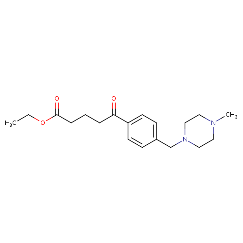 ETHYL 5-[4-(4-METHYLPIPERAZINOMETHYL)PHENYL]-5-OXOVALERATE