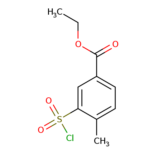 ethyl 3-(chlorosulfonyl)-4-methylbenzoate