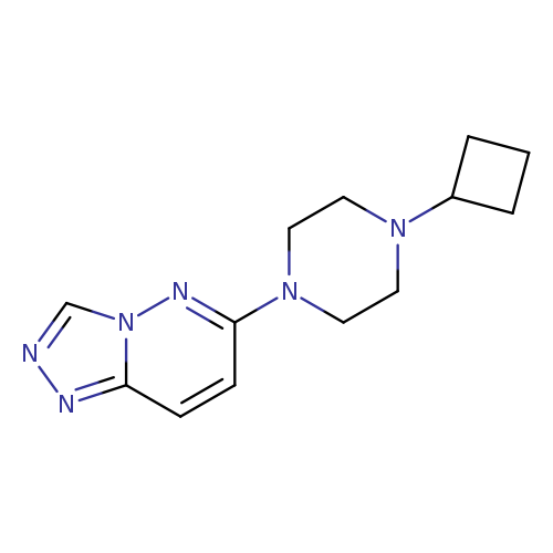 1-cyclobutyl-4-{[1,2,4]triazolo[4,3-b]pyridazin-6-yl}piperazine