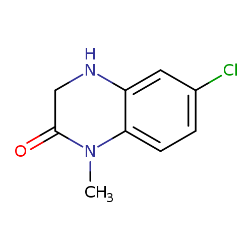 6-Chloro-1-methyl-3,4-dihydroquinoxalin-2(1h)-one