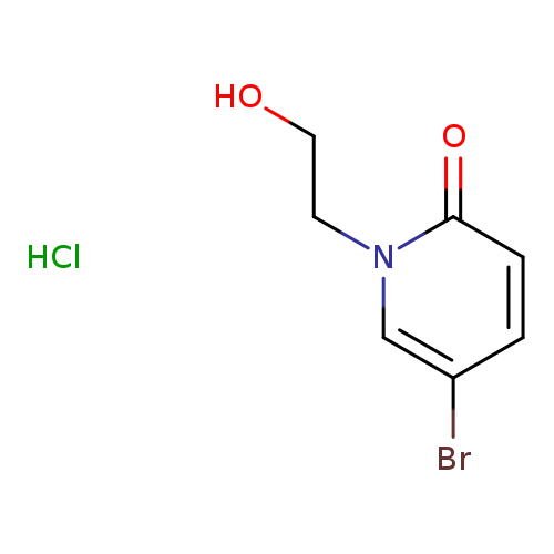 5-bromo-1-(2-hydroxyethyl)-1,2-dihydropyridin-2-one hydrochloride