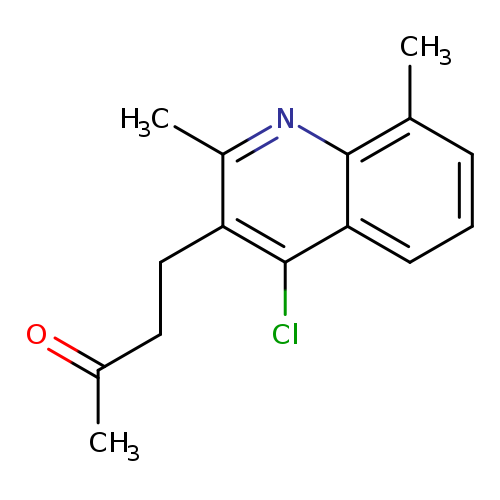 4-(4-Chloro-2,8-dimethylquinolin-3-yl)butan-2-one