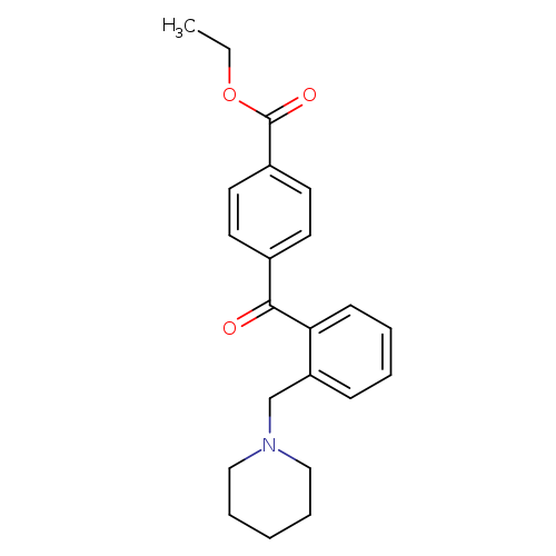 4'-Carboethoxy-2-piperidinomethyl benzophenone