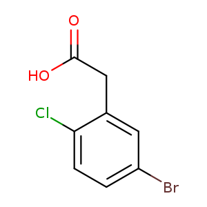 Benzeneacetic acid, 5-bromo-2-chloro-