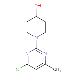 1-(4-Chloro-6-methylpyrimidin-2-yl)piperidin-4-ol