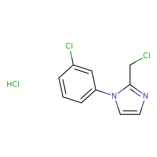 2-(chloromethyl)-1-(3-chlorophenyl)-1H-imidazolehydrochloride