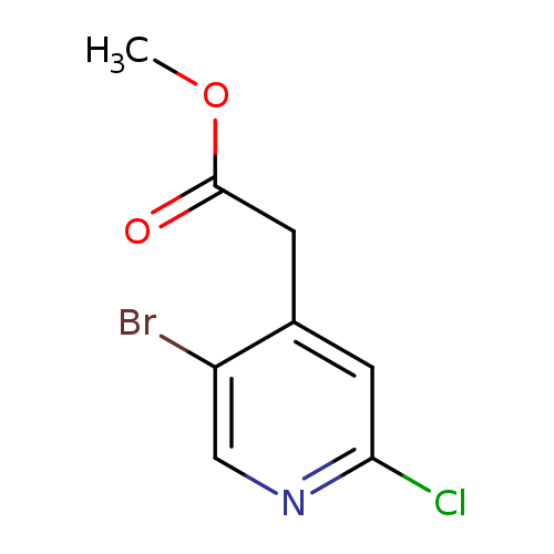methyl 2-(5-bromo-2-chloropyridin-4-yl)acetate