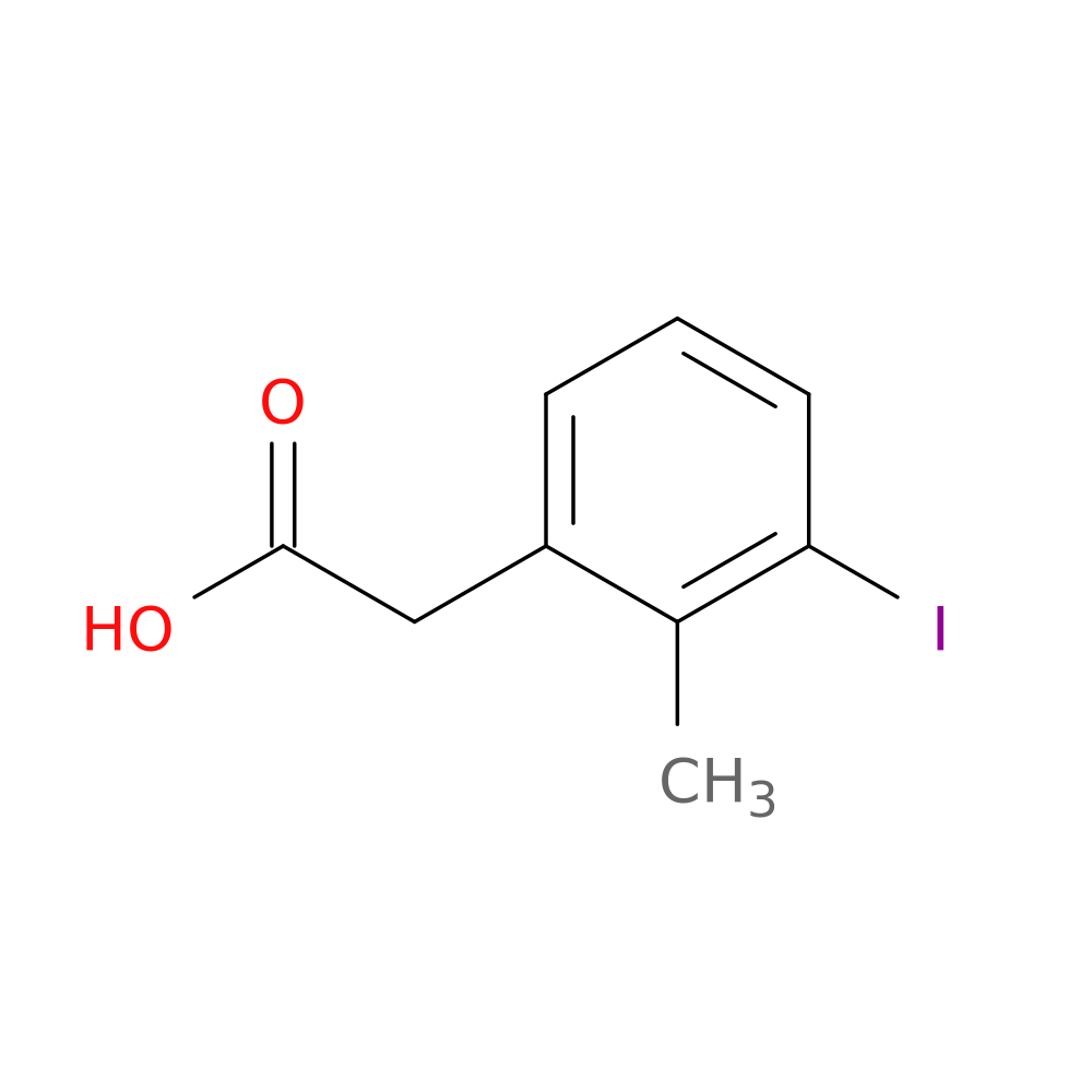 3-IODO-2-METHYLPHENYLACETIC ACID