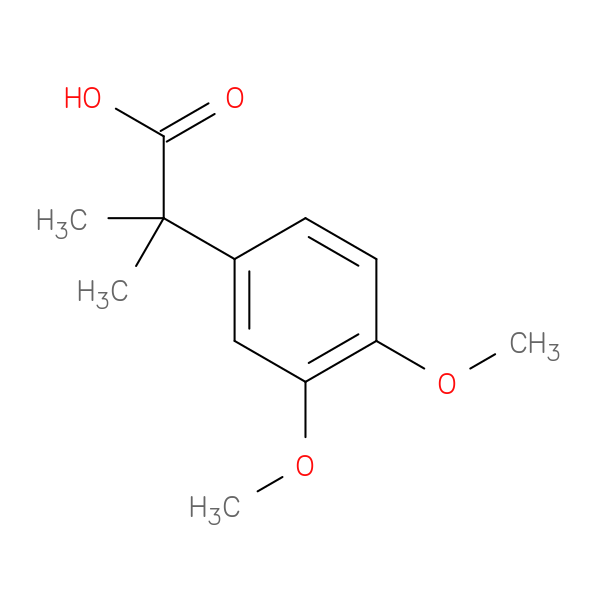 2-(3,4-Dimethoxyphenyl)-2-methylpropanoic acid