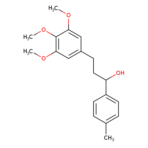 1-(4-methylphenyl)-3-(3,4,5-trimethoxyphenyl)propan-1-ol