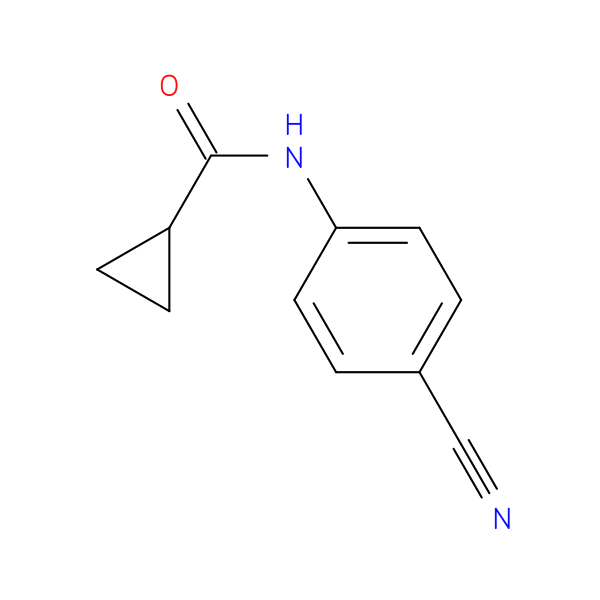 N-(4-cyanophenyl)cyclopropanecarboxamide
