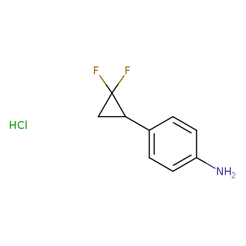 4-(2,2-difluorocyclopropyl)anilinehydrochloride