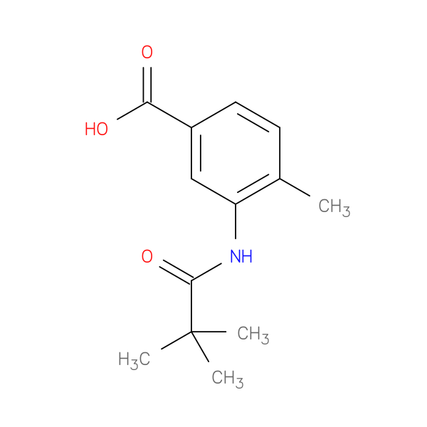 4-Methyl-3-pivalamidobenzoic acid