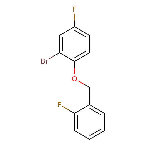 2-Bromo-4-fluoro-1-(2-fluorobenzyloxy)benzene
