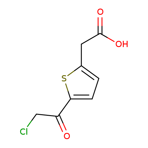 2-[5-(2-Chloroacetyl)-2-thienyl]acetic acid