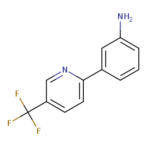 3-[5-(Trifluoromethyl)-2-pyridinyl]aniline