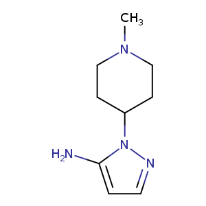 1-(1-Methylpiperidin-4-yl)-1H-pyrazol-5-amine
