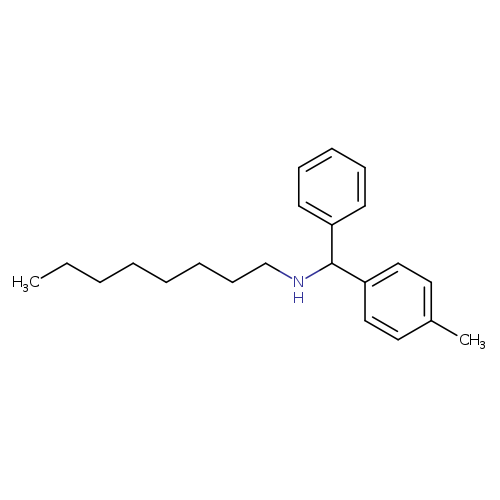 [(4-Methylphenyl)(phenyl)methyl](octyl)amine